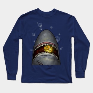 Pumpkin Shark Long Sleeve T-Shirt